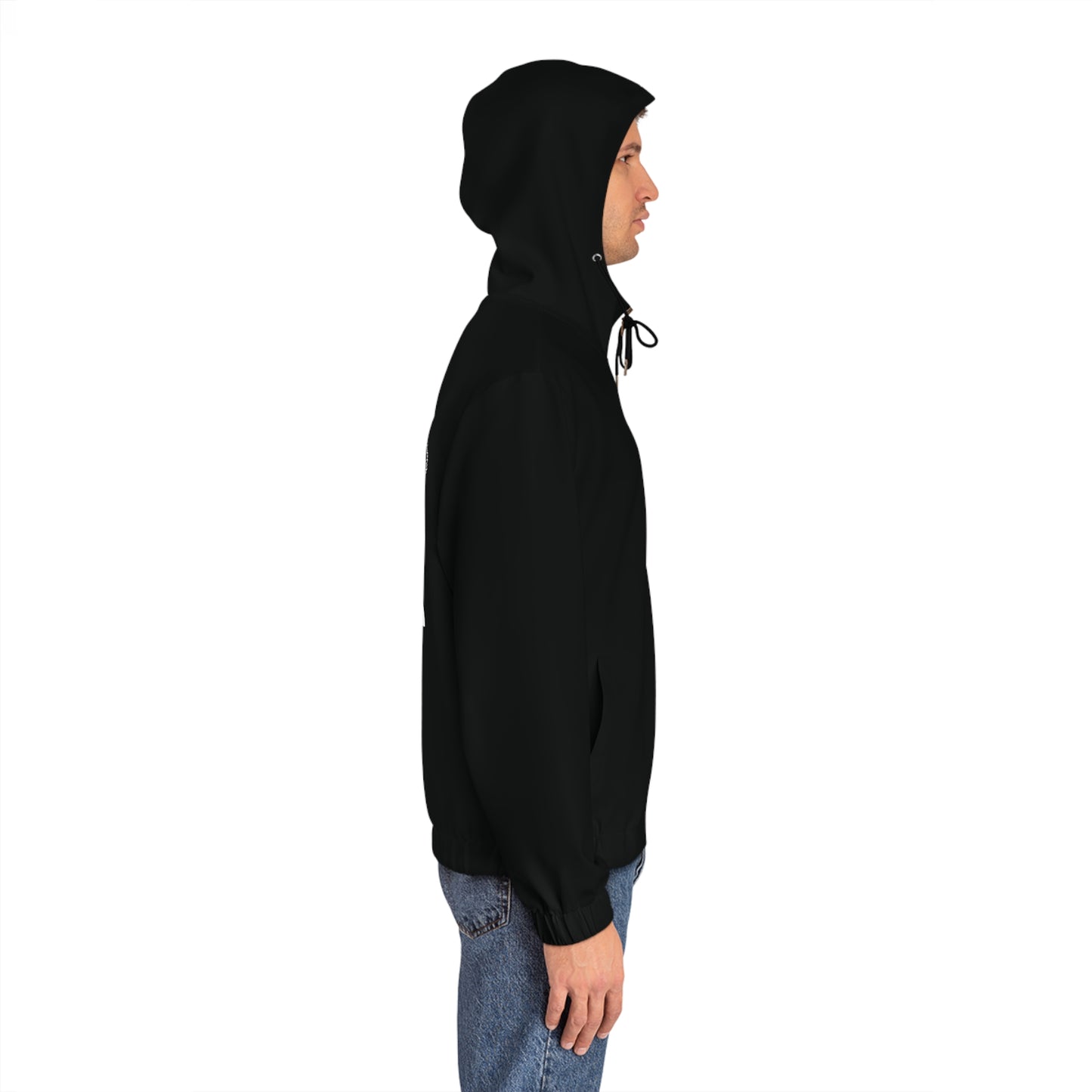 Holy Death Temple - GWAC Cats Of Anarchy Black - Men's Full-Zip Hoodie (AOP)