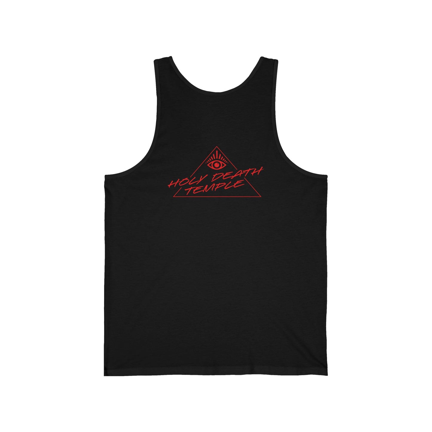 Holy Death Temple - Algo-Rhythm Old Skool Black - Unisex Jersey Tank