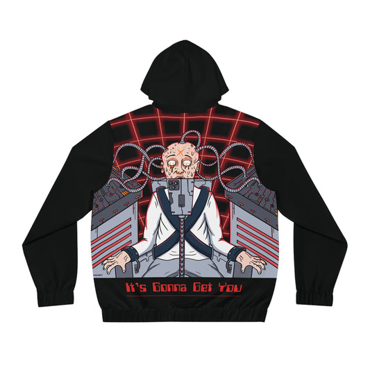 Holy Death Temple - Algo-Rhythm Old Skool - Men's Full-Zip Hoodie