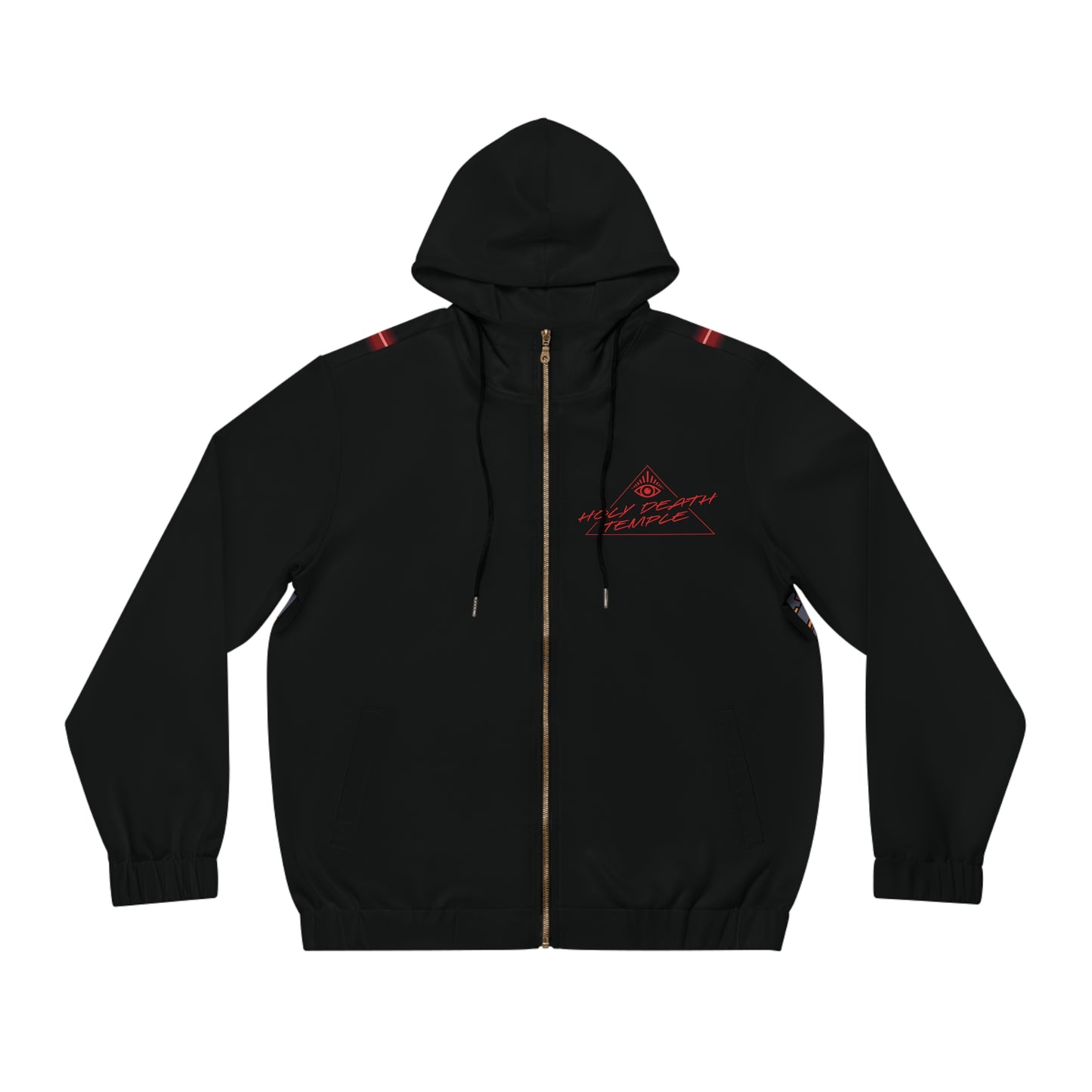 Holy Death Temple - Algo-Rhythm Old Skool - Men's Full-Zip Hoodie