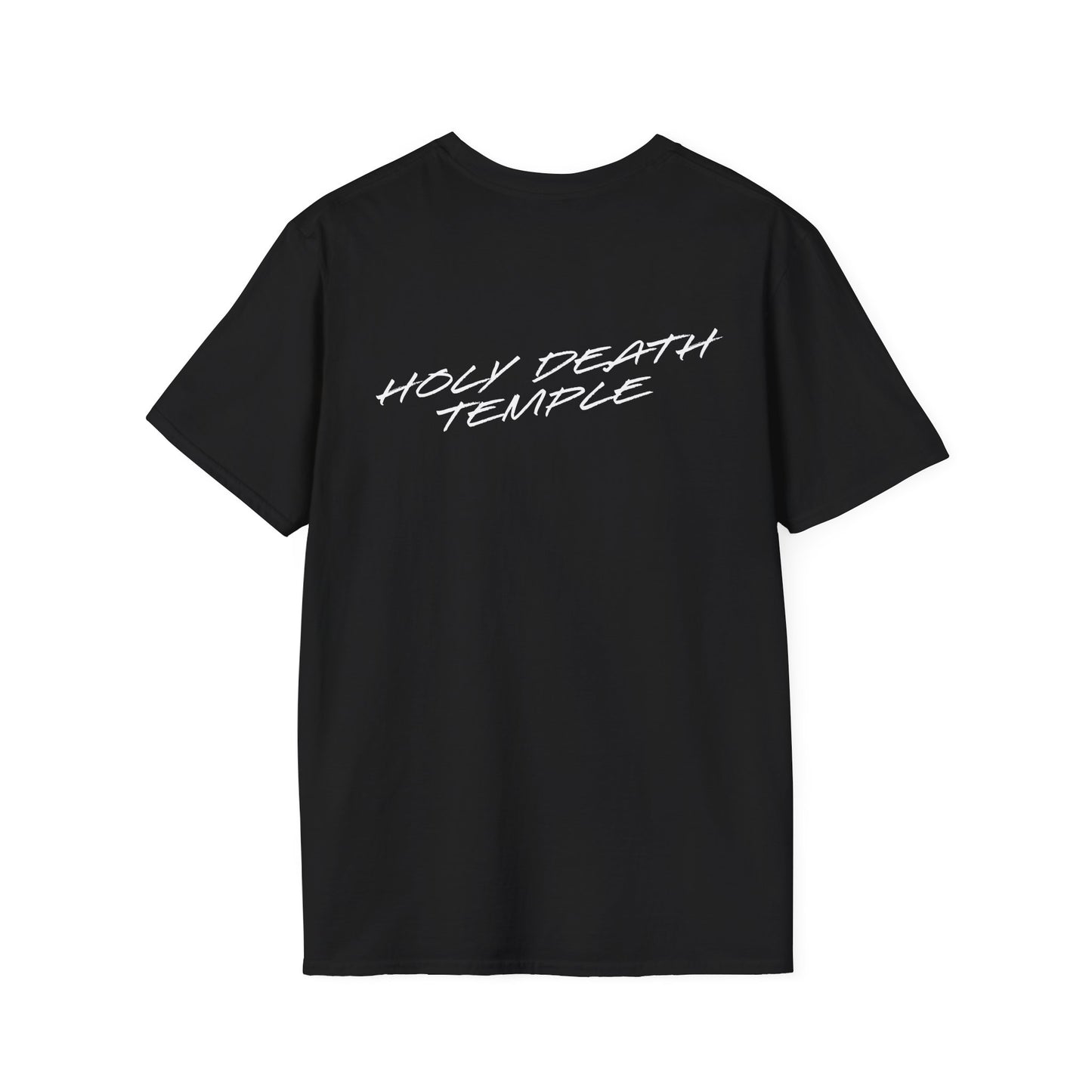 Holy Death Temple - GWAC Up Tha Catz Black - Unisex Softstyle T-Shirt