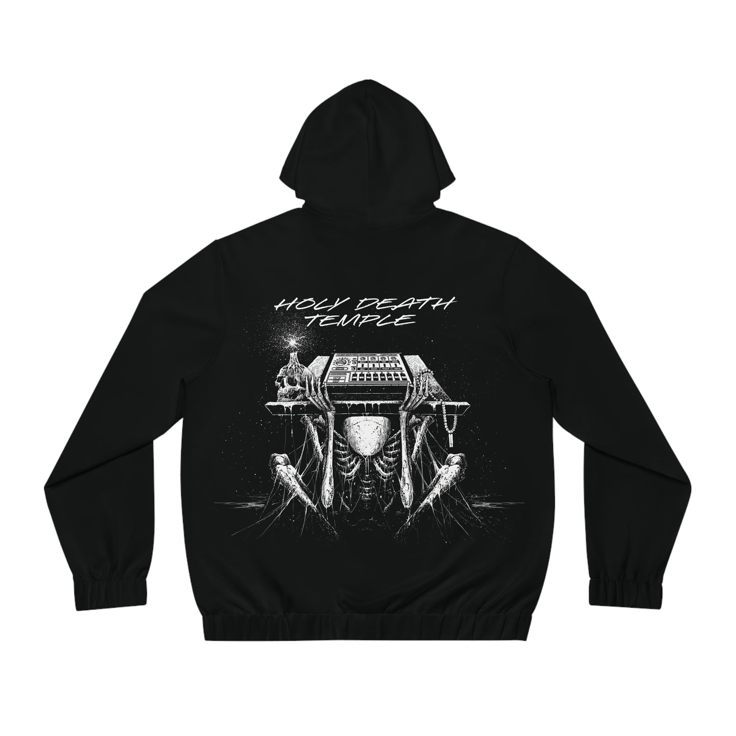 Holy Death Temple - Algo-Rhythm Grimoire - Men's Full-Zip Hoodie