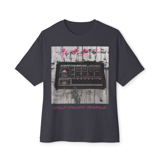 Holy Death Temple - Algo-Rhythm Impression Of Truth - Unisex Oversized Boxy Tee