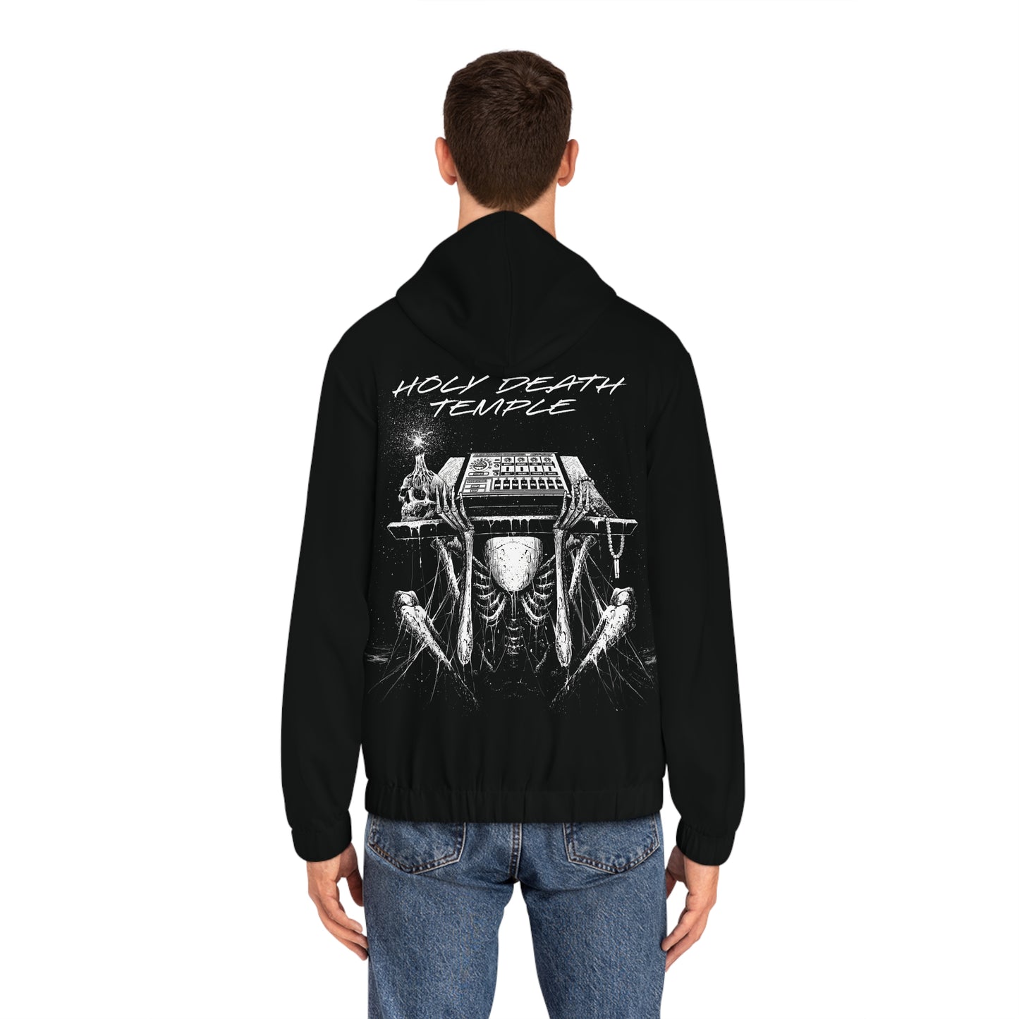 Holy Death Temple - Algo-Rhythm Grimoire - Men's Full-Zip Hoodie