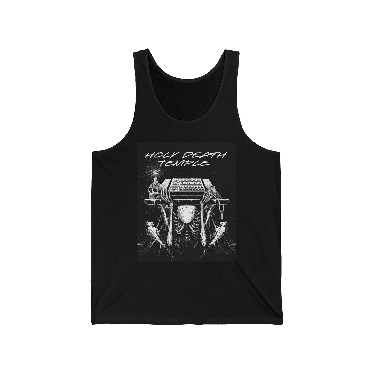 Holy Death Temple - Algo-Rhythm Grimoire - Unisex Jersey Tank
